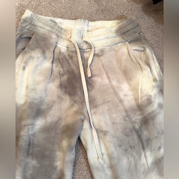SUNDRY EVEREVE Tie Dye Jogger Pants Drawstring waist Lounge Comfy Jogger size S - Picture 9 of 11